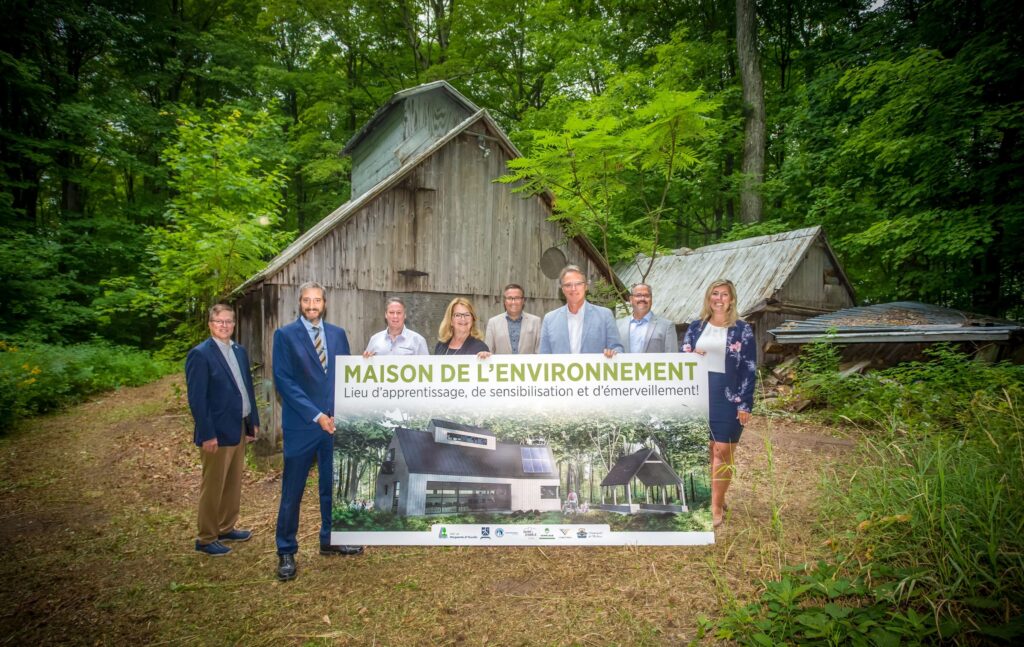 Maison de l’environnement: naissance d’un important projet écologique dans la MRC