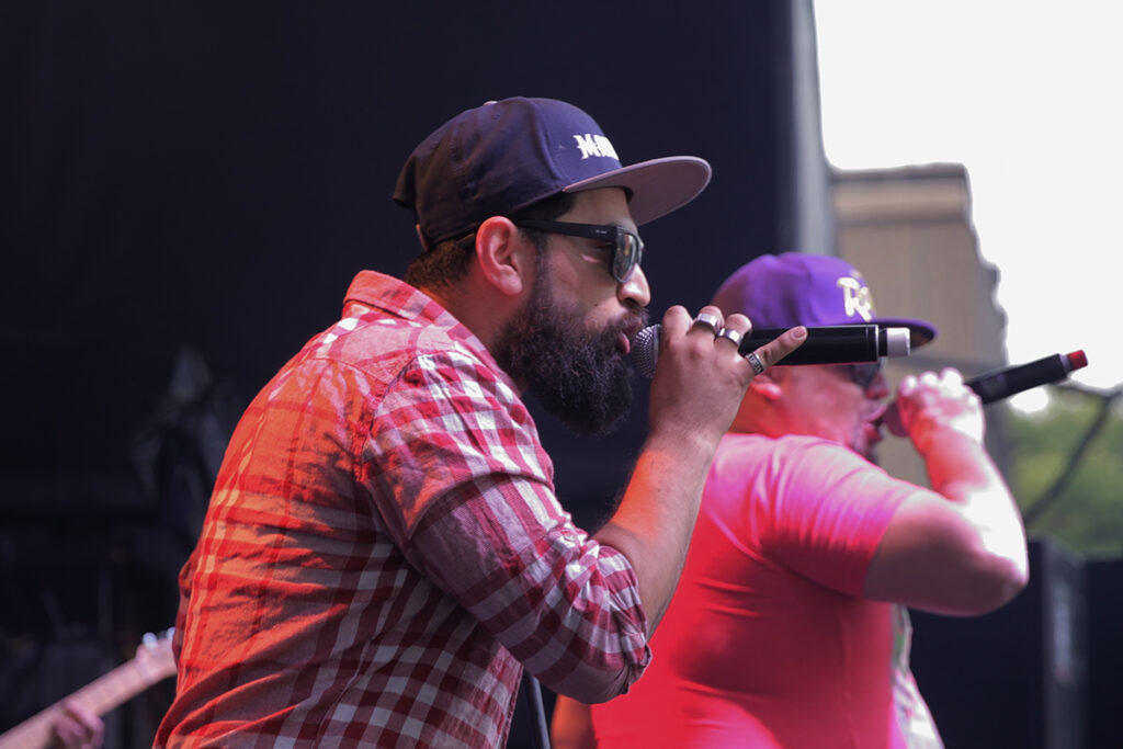 Prestation du groupe Sonido Pesao au Café centre d’art